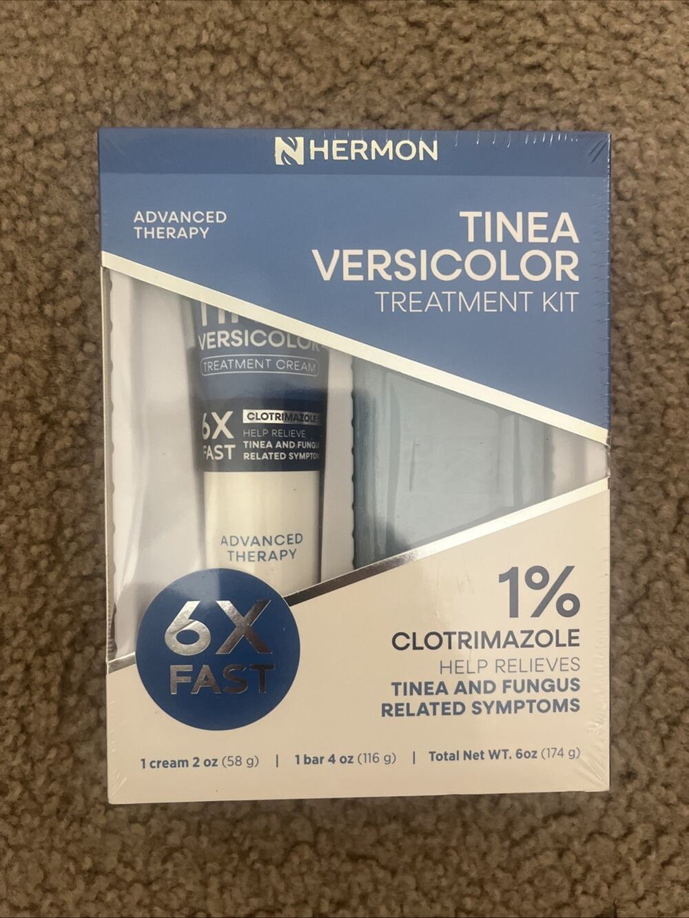 Tinea Versicolor Treatment Cream & Soap: Multi-Functional Clinically Proven 2028
